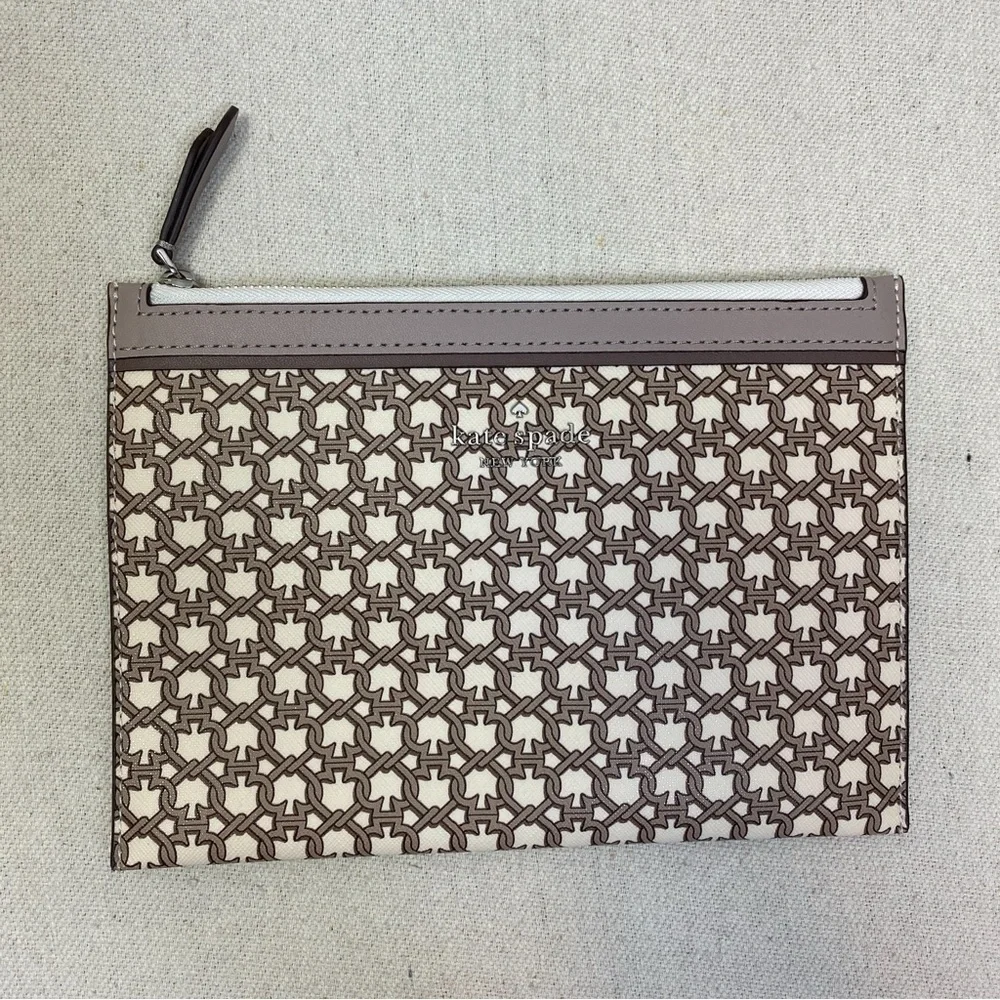 Kate Spade spade link medium zip pouch Bag
